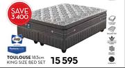 Sealy Toulouse 183cm King Size Bed Set