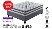 Sleepmasters Lucerne 152cm Queen Size Bed Set