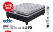 Edblo Berlin 152cm Queen Size Bed Set