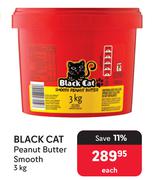 Black Cat Peanut Butter Smooth-3Kg Each