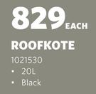 Duram Roofkote (Black)-20L Each