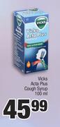 Vicks Acta Plus Cough Syrup-100ml
