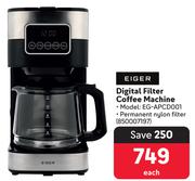 Eiger Digital Filter Coffee Machine EG-APCD001