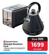 Bennett Read Midnight Breakfast Pack BRPTCK1/BR25PT1-Per Pack