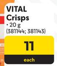 Vital Crisps-20g Each