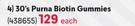 Vita AID™ 30's Purna Biotin Gummies-Each