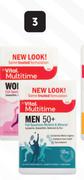 Vital 30's Women Or Men 50 Plus Tablets-Each