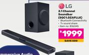 LG 2.1 Ch Soundbar SQC1.DZAFLLK
