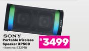 Sony Portable Wireless Speker XP500