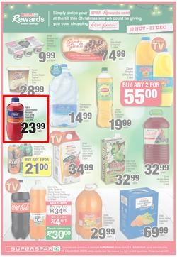 SUPERSPAR TOWN EASTERN CAPE : Superspar (24 November - 20 December 2020), page 7