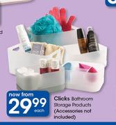 Clicks Bathroom Storage Products-Each