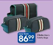Clicks Men's Toiletry Bags-Each
