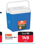 Ozark Trail Cooler Box 850000772-25Ltr Each 