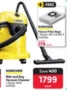 Karcher Wet And Dry Vacuum Cleaner WD3 437253-Each