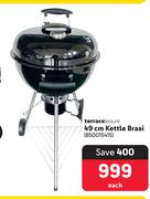 Terraceleissure 49cm Kettle Braai 850015415-Each