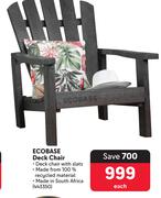 Ecobase Deck Chair 443350-Each
