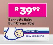 Bennetts Baby Bum Creme-75g