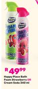 Happy Place Bath Foam Strawberry Or Cream Soda-340ml
