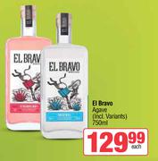 El Bravo Agave (Incl. Variants)-750ml Each
