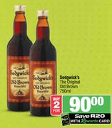 Sedgwick's The Original Old Brown-For 2 x 750ml