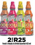 Footy's Ready To Drink Assorted-2 x 425ml
