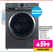 Midea 6Kg Front Loader Washing Machine MF100W60/T