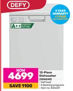 Defy 13 Place Dishwasher DDW240