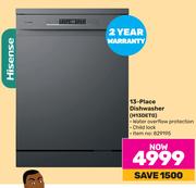 Hisense 13 Place Dishwasher H13DETG