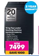 Samsung 15Kg Top Loader Washing Machine WA15CG5745BVFA