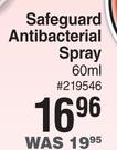Safeguard Antibacterial Spray-60ml