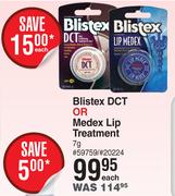 Blistex DCT Or Medex Lip Treatment 7g-Each
