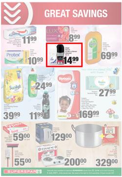 SUPERSPAR COUNTRY EASTERN CAPE : Our Best For less (22 June - 4 July 2021) Valid in Butterworth, Daku, Ndu, New Brighton, Stanford Square, Tams, Zonke, page 7