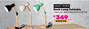 Light Worx Desk Lamp Foldable-Each