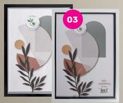 Bella Black Frame 210 x 297mm-Each