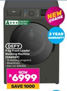 Defy 9Kg Front Loader Washing Machine DAW389