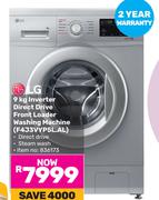 LG 8Kg Inverter Direct Drive Front Loader Washing Machine F4J3VYP5L.AL
