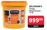 Hellmann's Tangy Mayonnaise-20Kg 