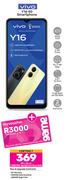 Vivo Y16 4G Smartphone-On 1.2GB Red Top Up Core More Data