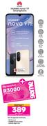 Huawei Nova Y71 Smartphone-On 1.2GB Red Top Up Core More Data