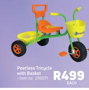 Peerless Tricycle With Basket-Each