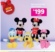Disney Assorted 20cm Plush-Each