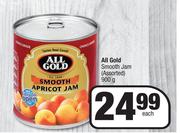All Gold Smooth Jam (Assorted)-900g Each