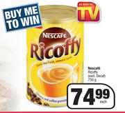 Nescafe Ricoffy (Excl.Decaf)-750g Each