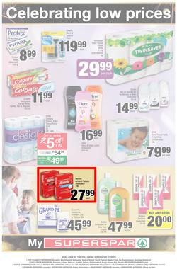 SUPER SPAR Eastern Cape : Welcome To 2020 (27 Dec 2019 - 5 Jan 2020), page 7