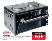 Defy Mini Oven MOH 2230 BL