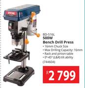 Ryobi 500W Bench Drill Press BD-516L