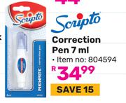 Scripto Correction Pen 7ml 804594