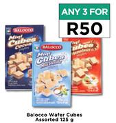 Balocco Wafer Cubes Assorted-For Any 3 x 125g