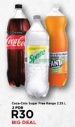 Coca Cola Sugar Free Range-For 2 x 2.25L