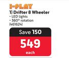I-Play Drifter 8 Wheeler-Each
